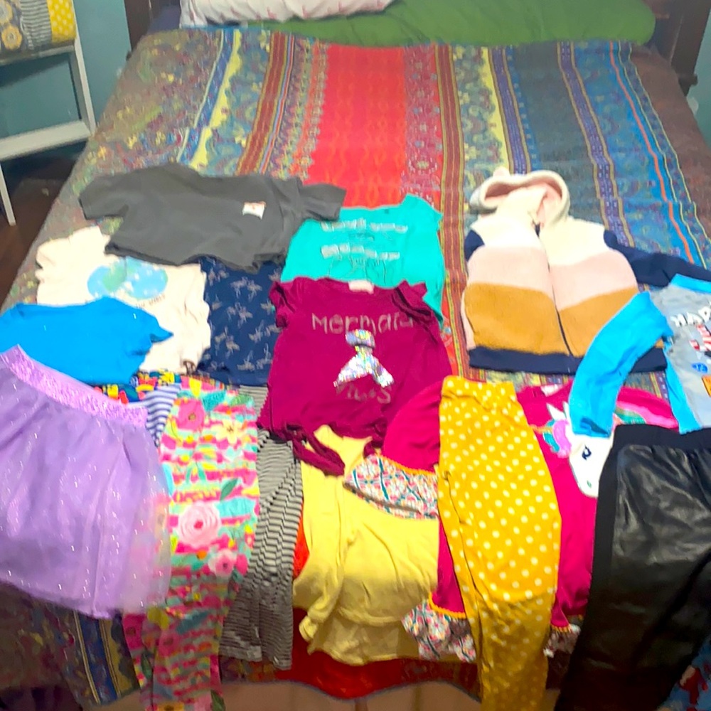 Bundle of girls clothing 6x-7